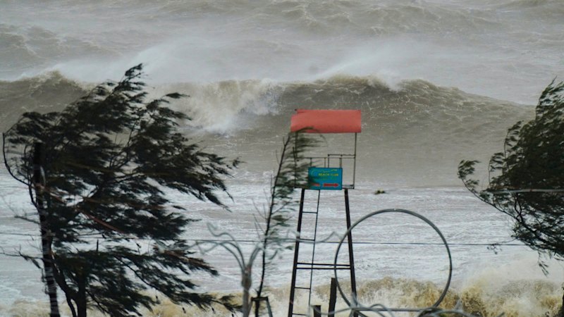 Typhoon Kajiki batters Vietnam, felling trees and flooding homes