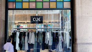 The Cue store at the Queen Victoria Building.