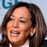 Former vice president and failed presidential contender Kamala Harris emerged for her first major speech since leaving office.