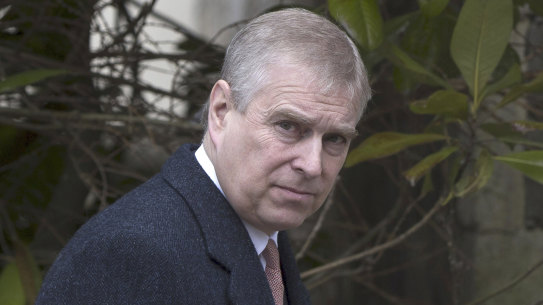Britain’s Prince Andrew in 2015.