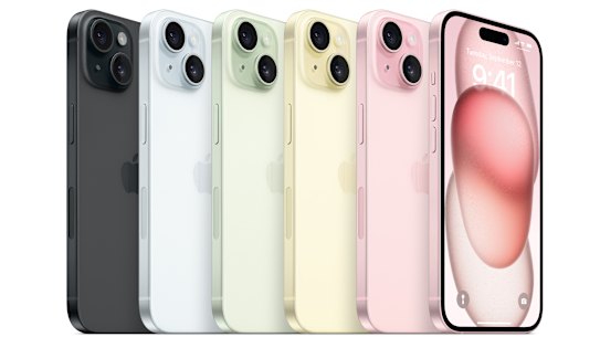 The standard iPhone this year gets pastel colours and a few new touches.