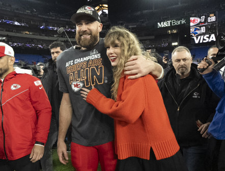 ‘We’ll welcome Travis Kelce and Taylor Swift back’: Sydney puts up hand to host NFL game