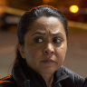 Peter Bankole as DS Kwesi Edmund and Parminder Nagra as DI Rachita Ray in season 2 of D.I. Ray.