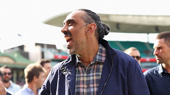 Adam Goodes has strengthened his association with soccer, a sport he says was his first love.