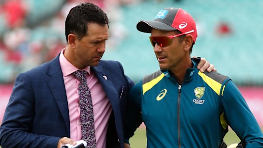 Former Australian Captain Ricky Ponting speaks to Justin Langer.