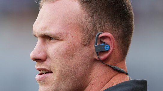 Unpopular: The idea of Matthew Lodge skippering the Broncos has been met with a wave of protest.