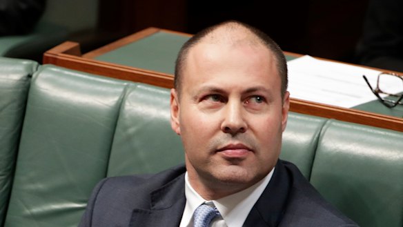 Treasurer Josh Frydenberg was targeted during the federal election.
