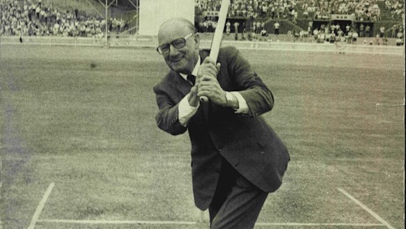 Sir Donald Bradman.