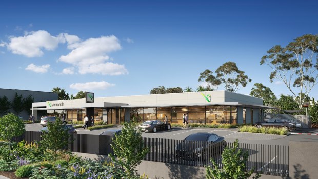 VicRoads' under-construction centre at 93A Heatherdale Road has a 12-year lease.