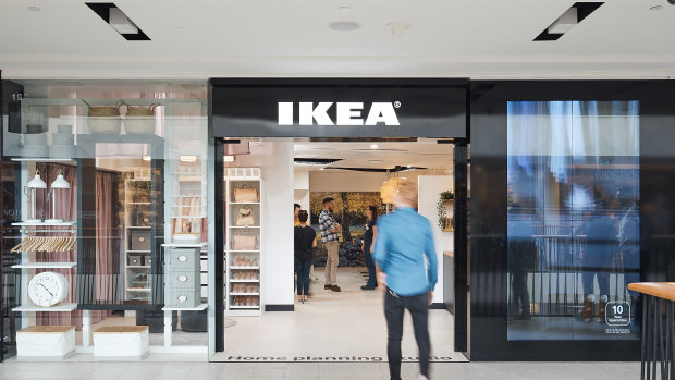 Ikea's first small city store opens on Friday in Sydney.
