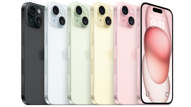 The standard iPhone this year gets pastel colours and a few new touches.