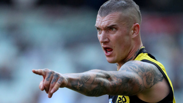 Roaring back: Dustin Martin looks primed for a huge September.