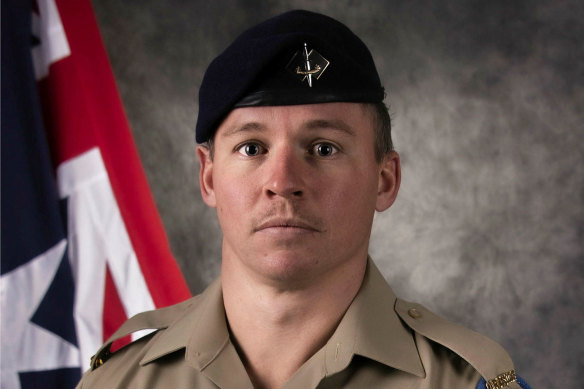 Lance Corporal Jack Fitzgibbon.