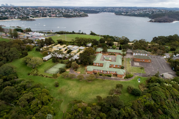 The south-facing lookout, in the foreground of this photo, would be used for weddings, ceremonies and small concerts.