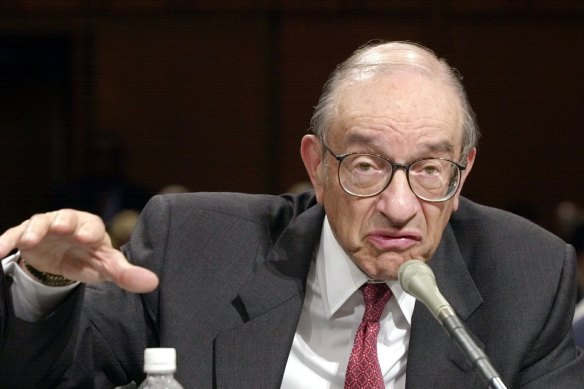 Former US Federal Reserve boss Alan Greenspan took some heat for decisions towards the end of his tenure.