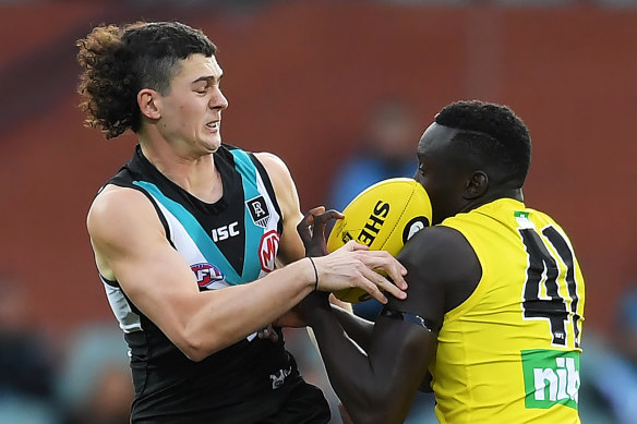 Port Adelaide got the win the last time they met Richmond.