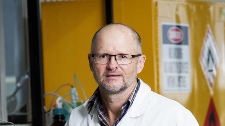 Southern Cross University chemist Bradley Eyre