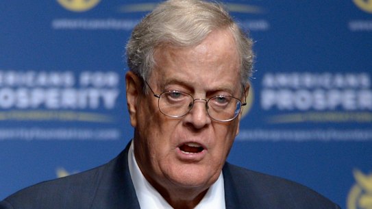 David H Koch has died at the age of 79.