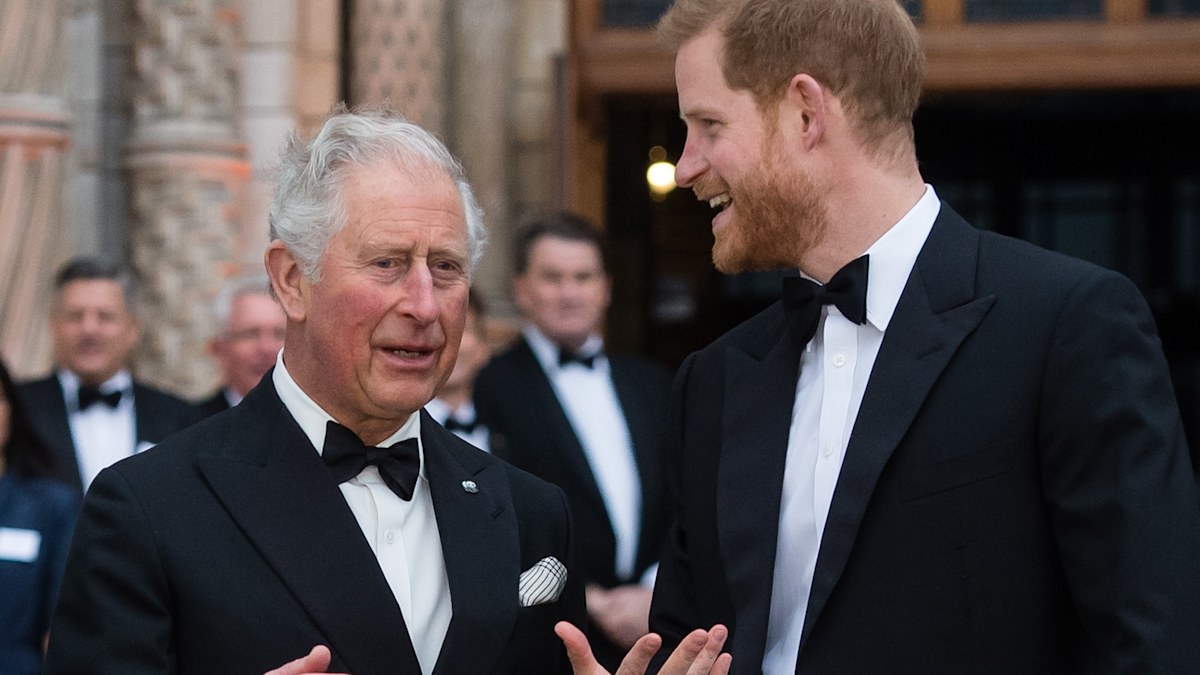 Harry's olive branch to Charles weeks after reunion