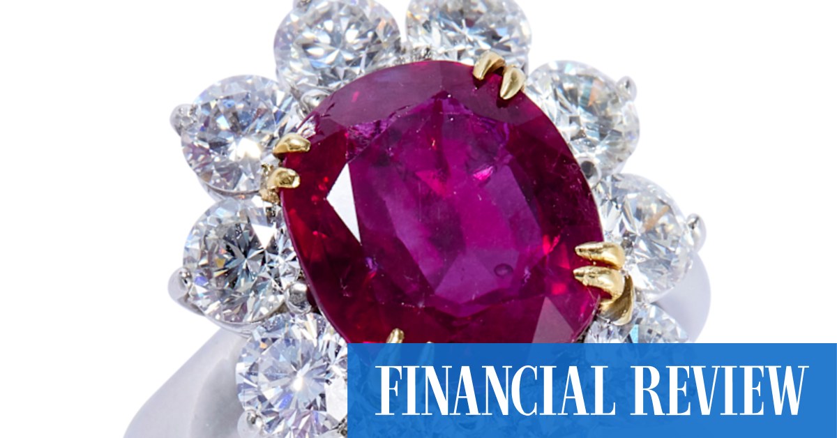 'Pigeon's blood' ruby outranks 21-carat diamond - Vimarsana News