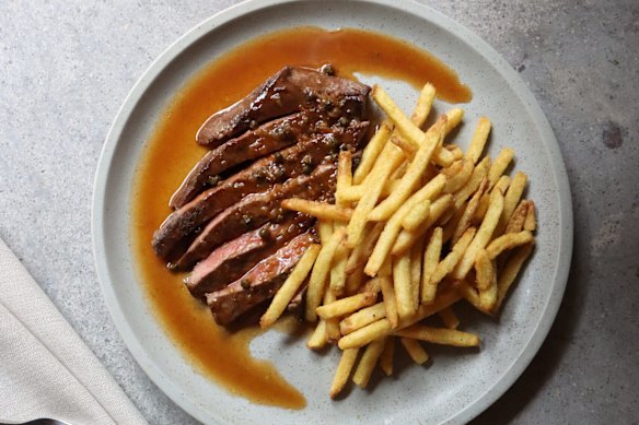 Poetica's $39 Denver steak available on Monday and Tuesday nights.