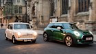 Sizing up - even the iconic Mini has grown.