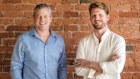 Advanced board member Phil Cummins with founder Alex Knight.
