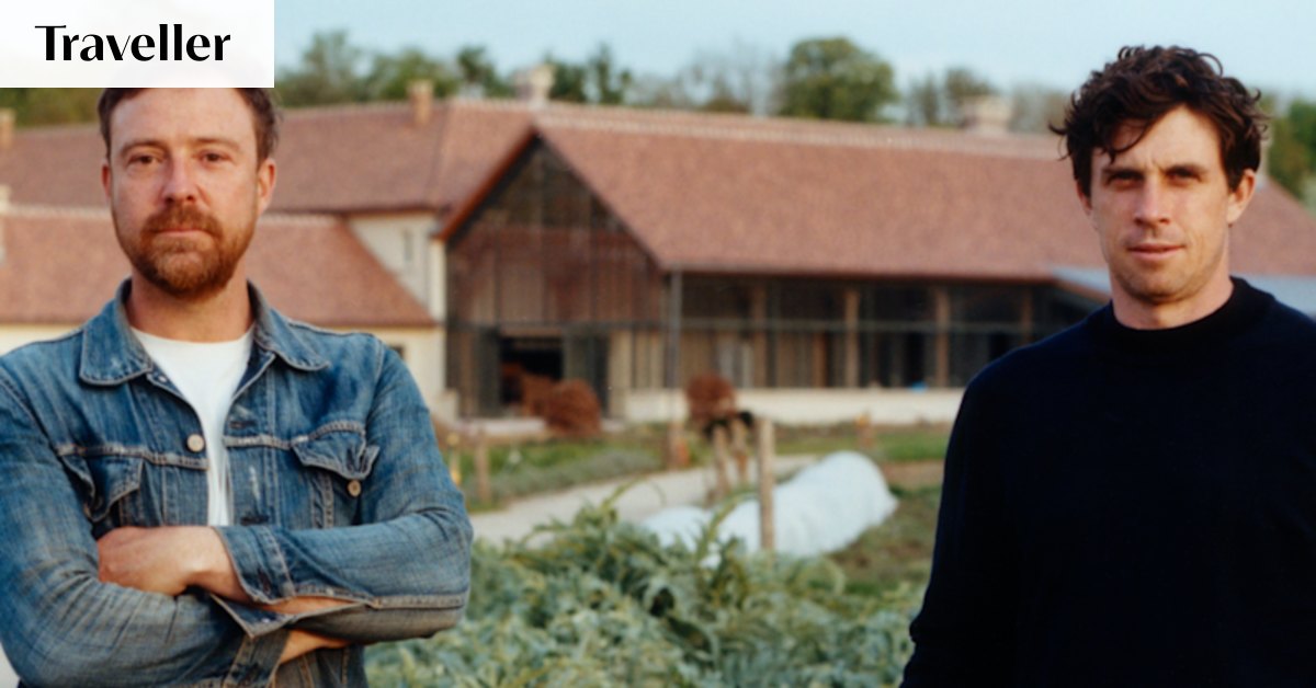 The two Aussie chefs taking on the French at their own game