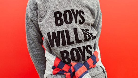 The Peter Alexander boys pyjama top which has been pulled from the shelves. 