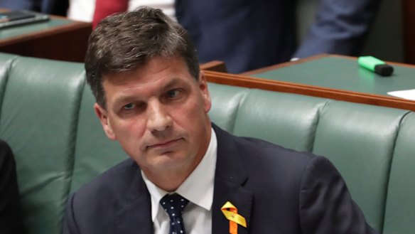 Federal Energy Minister Angus Taylor is the grandson of the man who oversaw the building of the first Snowy Hydro scheme.