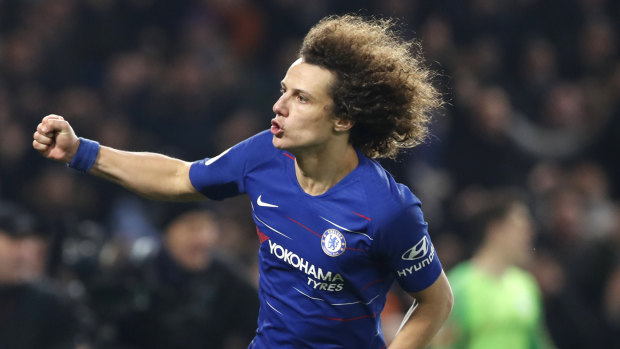David Luiz is likely to get a hot reception back at Stamford Bridge after switching to Arsenal.