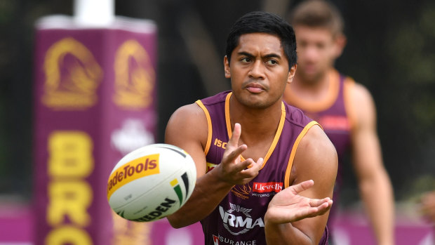 Under the pump: Broncos five-eighth Anthony Milford needs to lift his game.