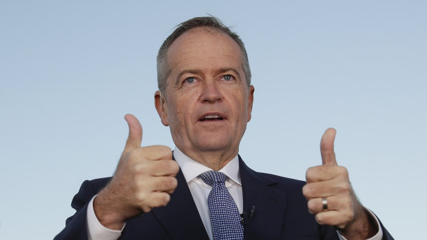 Labor leader Bill Shorten and his team bunkered down to run the ruler over the budget on Wednesday.