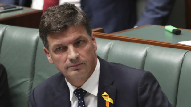 Federal Energy Minister Angus Taylor is the grandson of the man who oversaw the building of the first Snowy Hydro scheme.