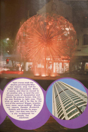 The concerns of Sydneysiders about their city in 1973 were similar to now.