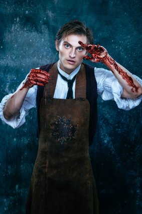 Darcy Brown plays Victor Frankenstein, the scientist who plays God.