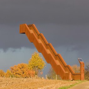 The Vlooybergtoren, a Belgian artwork.