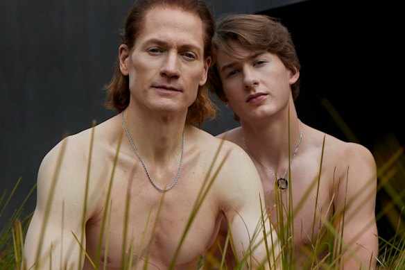 Tech billionaire Bryan Johnson, who spends $2 million a year to look young – and  swaps blood with his teenage son.