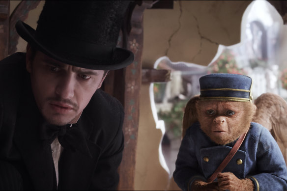 James Franco as Oz in Oz the Great and Powerful (2013). 