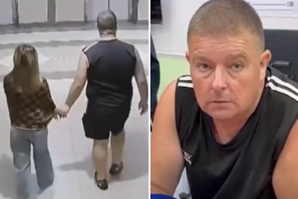 Thanchanok Donhomla è stato mostrato con Simon Peter Carman sulla CCTV.