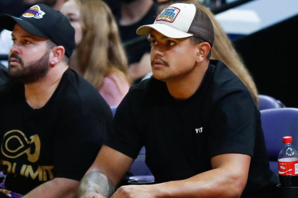 NBL fans booed Latrell Mitchell at the Sydney Kings' game last Thursday night.