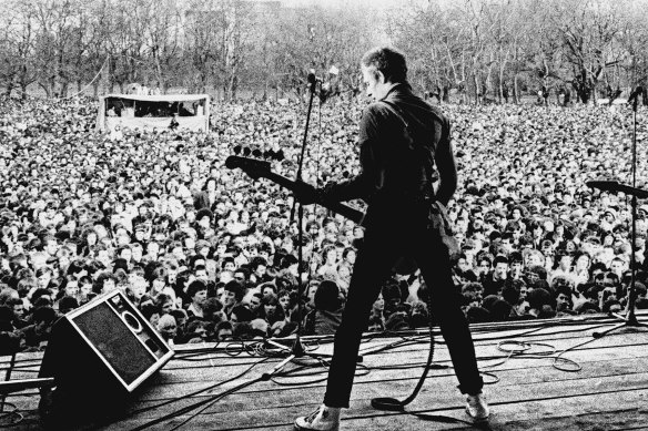 The Clash rock against racism.