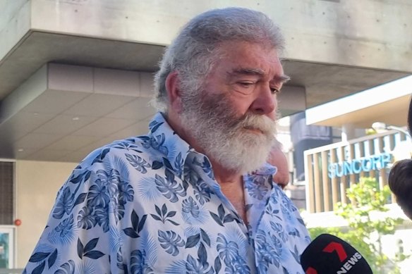 Bus driver Lindsay Selby after a previous court appearance.