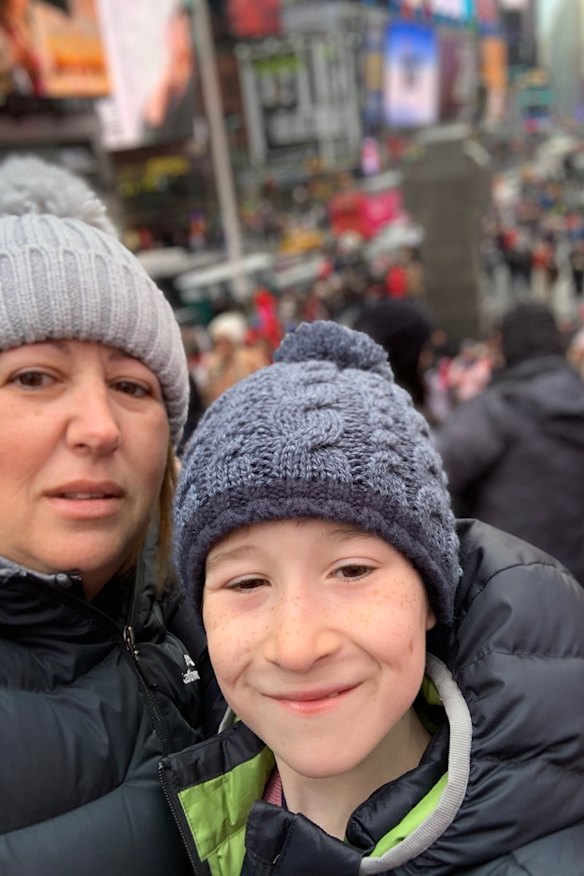 Maryanne Fino and her son Jett.