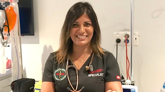 Shima Ghedia says you need "plenty of energy and chutzpah" to work in emergency medicine.