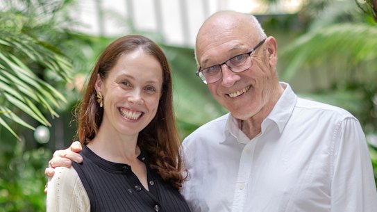 Monica Tudehope and her father Damien will sit together in Kellie Sloane's new shadow cabinet.