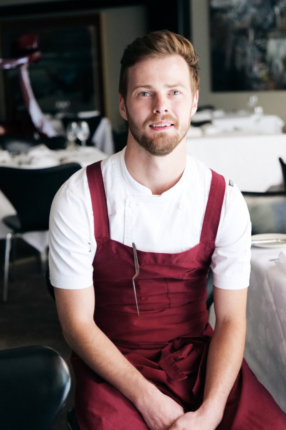 Former Tetsuya’s chef Josh Raine.