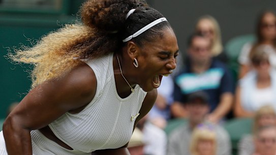 Record within shouting distance: Serena Williams.