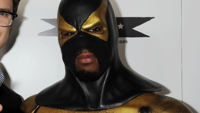 The masked vigilante behind the year’s wildest podcast