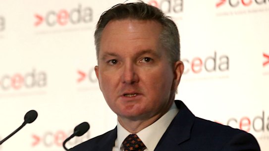 Shadow treasurer Chris Bowen.